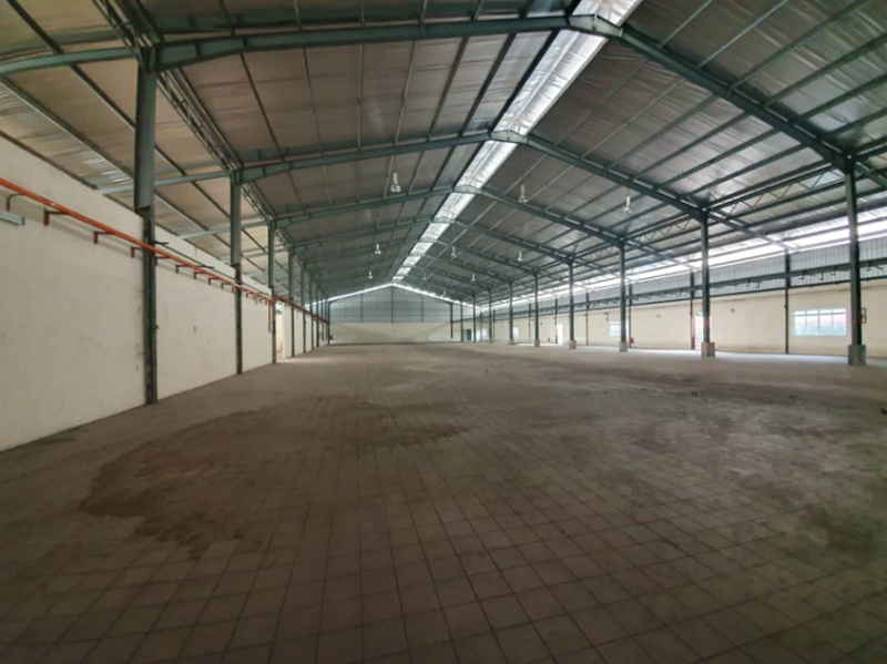 PASIR GUDANG FOR RENT @ SINGLE STOREY DETACHED FACTORY C/W MEZZ. FLOOR